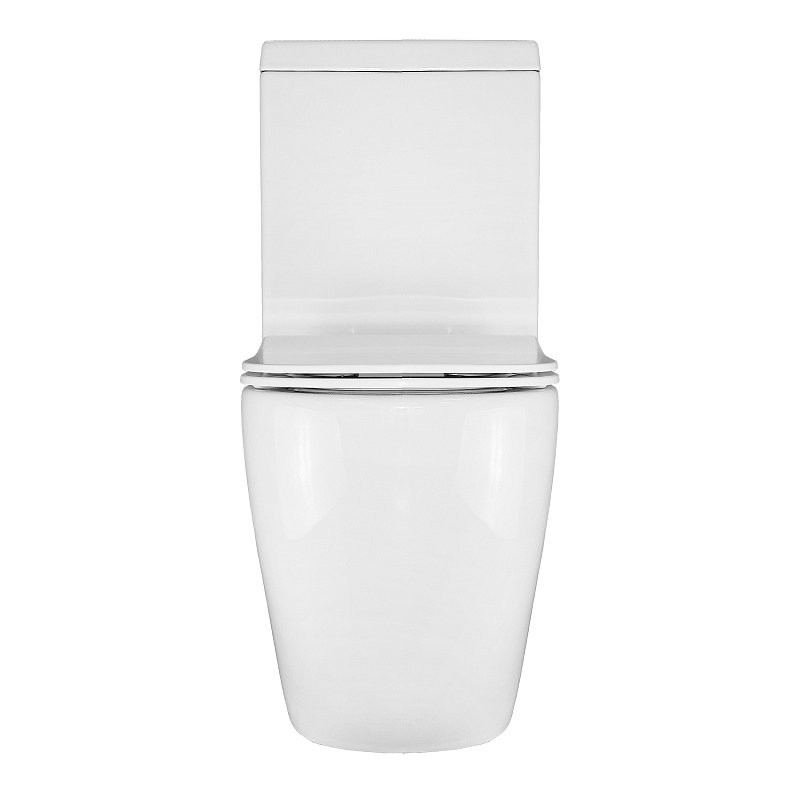 Унитаз-компакт напольный AZARIO Renda AZ-8693 глянцевый белый