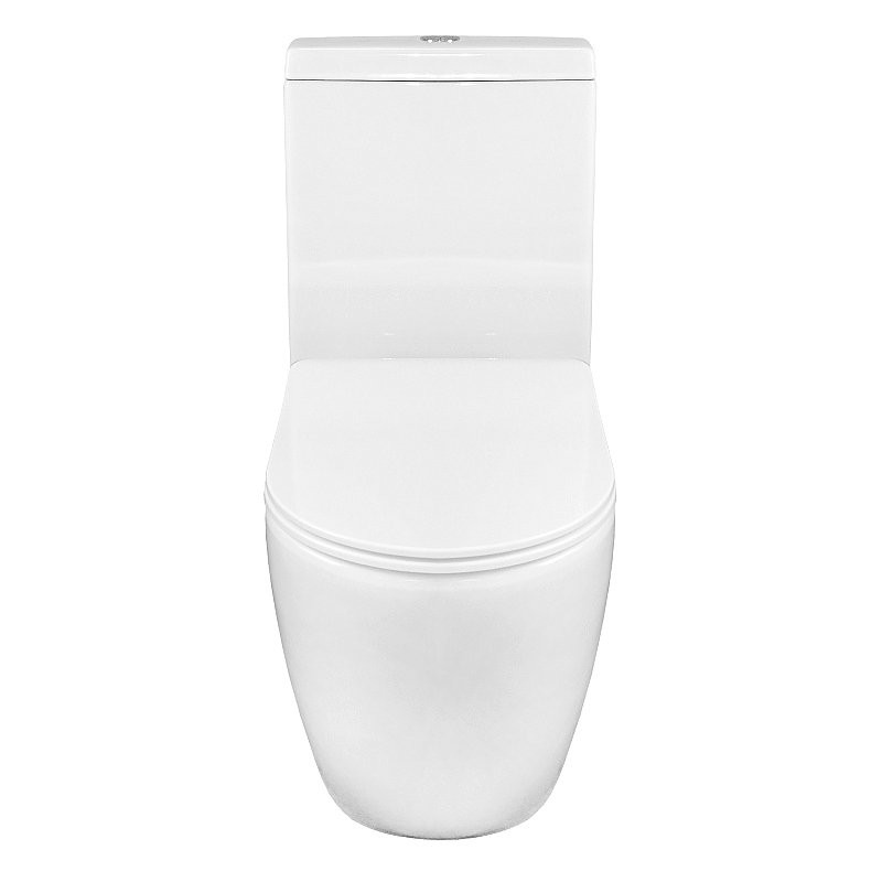 Унитаз-компакт напольный AZARIO Renda AZ-8693 глянцевый белый