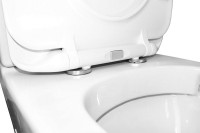 Унитаз-компакт напольный AZARIO Renda AZ-8693 глянцевый белый