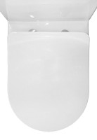 Унитаз-компакт напольный AZARIO Renda AZ-8693 глянцевый белый