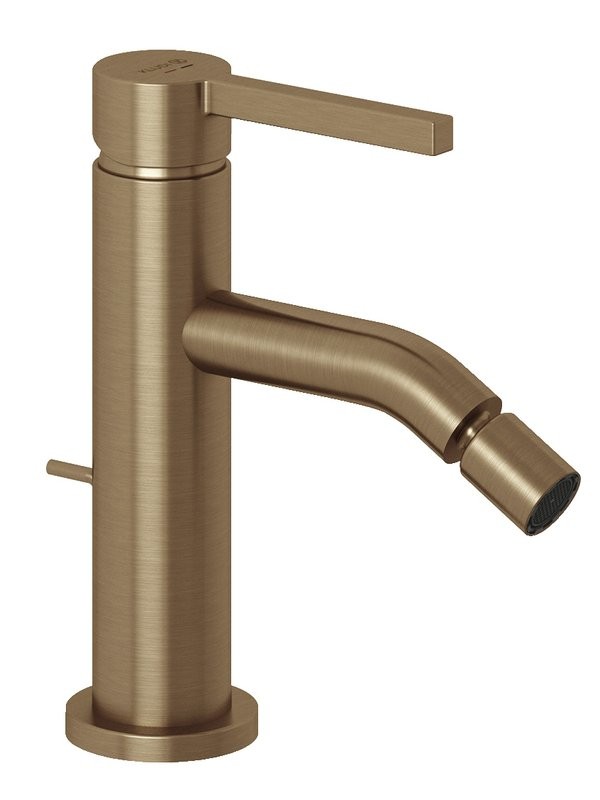 Смеситель для биде Kludi Nova Fonte Pura 20216N115 брашированная бронза PVD