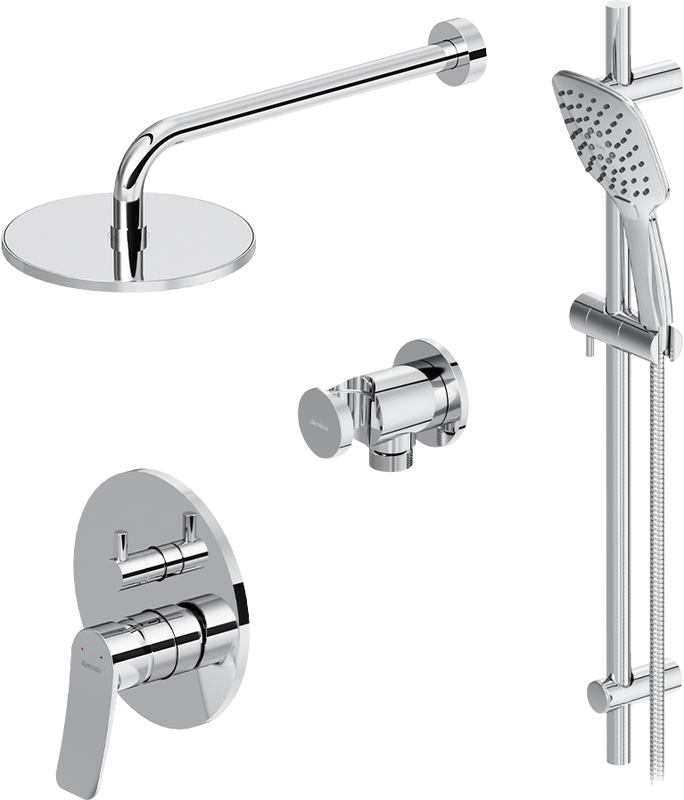 Душевой комплект Damixa Galaxy DXE7514020 С ВНУТРЕННЕЙ ЧАСТЬЮ