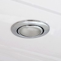 Душевая кабина DTO K402S 120х90, с электрикой, профиль хром, стекло прозрачное