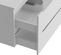 Тумба с раковиной BelBagno Etna 90 bianco opaco, раковина BB-8099-90