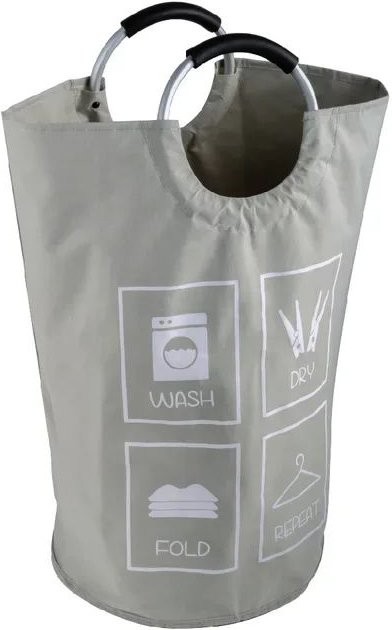 Корзина для белья Fixsen 1000 FX-1011 с алюминиевыми ручками