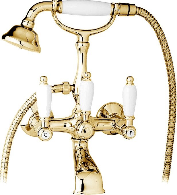 Смеситель для ванны с душем Cezares First FIRST-VD-03/24-Bi