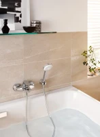 Смеситель для ванны с душем Kludi Pure&Solid 346810575 Смеситель для ванны с душем Kludi Pure&Solid 346810575