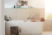 Смеситель для ванны с душем Kludi Pure&Solid 346810575 Смеситель для ванны с душем Kludi Pure&Solid 346810575