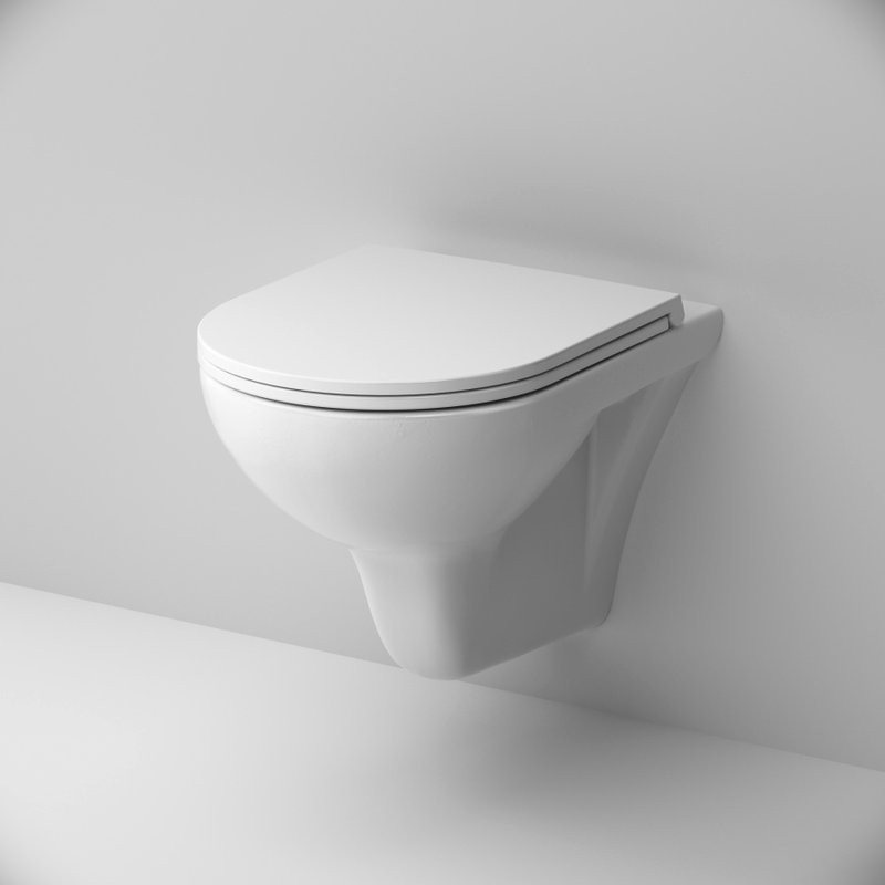 Унитаз подвесной AM.PM Gem C901700SC безободковый