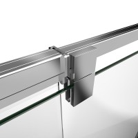 Душевой уголок Vincea Intra VSR-1I901090CL 100x90 см, профиль хром, стекло прозрачное