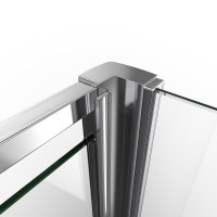 Душевой уголок Vincea Intra VSR-1I901090CL 100x90 см, профиль хром, стекло прозрачное