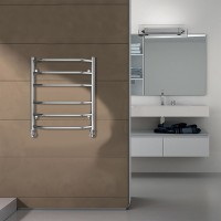 Полотенцесушитель Azario RAVENNA 500/600 водяной 6 пер. (1"-1/2" Полированный)