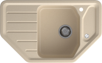 Мойка кухонная GranFest Corner C-800E кашемир