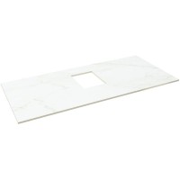 Тумба под раковину со столешницей Allen Brau Infinity 100 подвесная, антрацит матовый, столешница мрамор