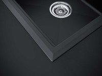 Мойка кухонная Paulmark Stepia + Step PM117551-AN+R375-BS антрацит
