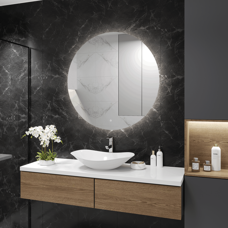 Зеркало круглое CONTINENT Led Ajour ECO 100 см, сенсорное, с подсветкой