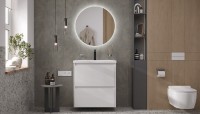 Тумба под раковину Velvex Klaufs 70.2Y белая, подвесная