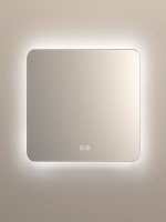 Зеркало Vincea VLM-3BE7007-2 70x70, с подсветкой и антизапотевателем