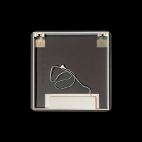 Зеркало Vincea VLM-3BE7007-2 70x70, с подсветкой и антизапотевателем