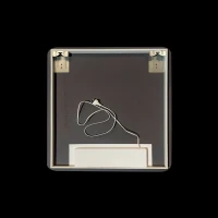 Зеркало Vincea VLM-3BE7007-2 70x70, с подсветкой и антизапотевателем