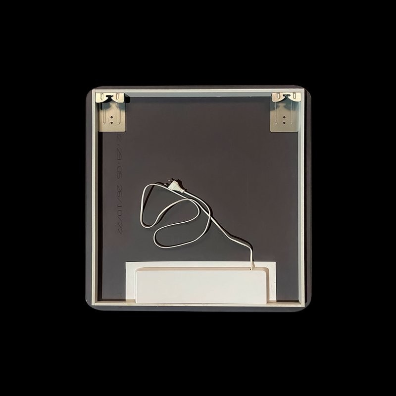 Зеркало Vincea VLM-3BE7007-2 70x70, с подсветкой и антизапотевателем