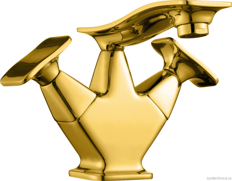 Смеситель для раковины Wonzon & Woghand Shakespeare WW-651101-DG темное золото