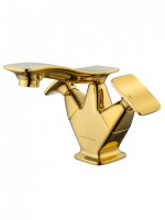 Смеситель для раковины Wonzon & Woghand Shakespeare WW-651101-DG темное золото