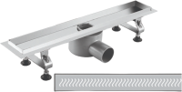 Душевой трап (лоток) RGW Shower Drain SDR-01-80-E1 80 см, с решеткой и опорами