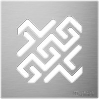 Душевой трап Berges Zentrum Antik 090465, 15x15 см, матовый хром