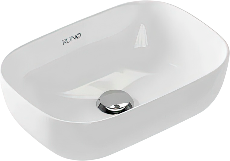 Тумба с раковиной Runo Вудлайн 65 подвесная, железный камень, раковина Cuatro 50