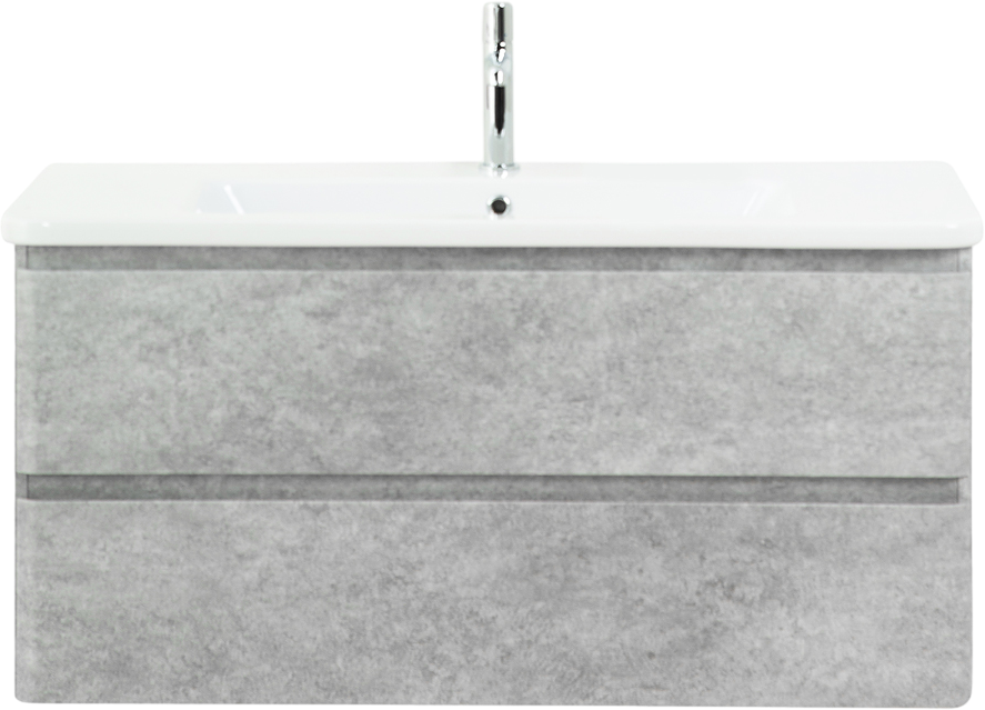 Тумба под раковину BelBagno Albano-Cer 105 подвесная, rovere vintage bianco