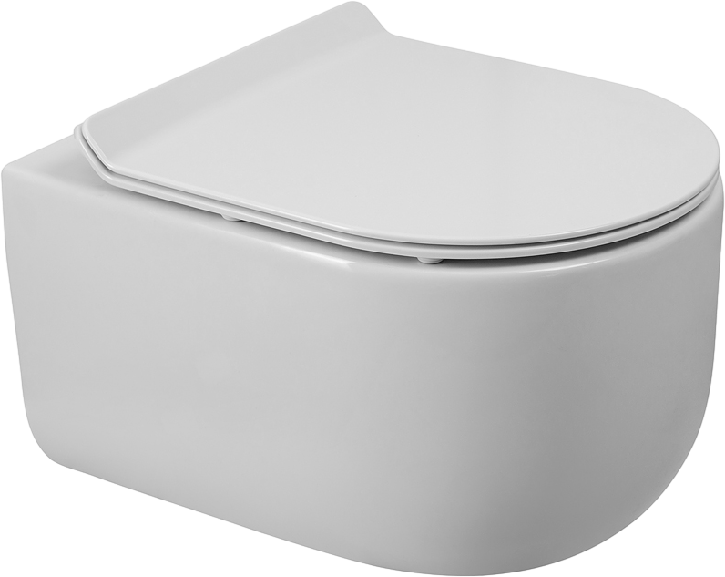 Унитаз подвесной BelBagno Soft BB084CH-TOR безободковый, крышка BB2111SC с микролифтом
