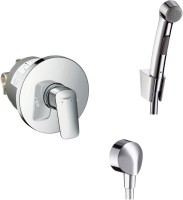 Гигиенический душ Hansgrohe 32129000 со смесителем, С ВНУТРЕННЕЙ ЧАСТЬЮ
