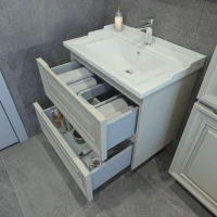 Тумба с раковиной Caprigo Ponza 70 серая