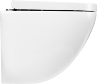 Унитаз подвесной BelBagno Amanda BB051CHR безободковый, крышка BB865SC с микролифтом