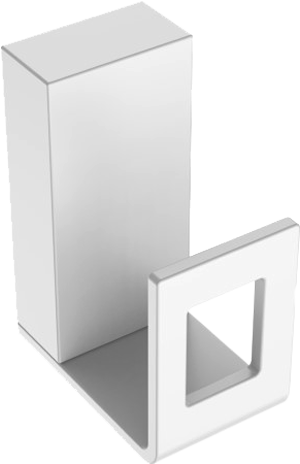 Крючок Boheme Q 10946-MW Matt White