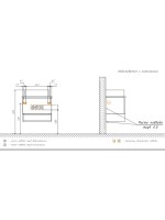 Тумба с раковиной Comforty Прага 60 подвесная, белый дуб, с раковиной PZ-6068