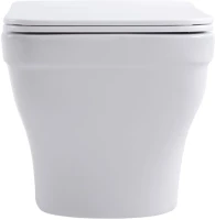 Унитаз подвесной Aquanet Elegant 280960 безободковый, с микролифтом, белый