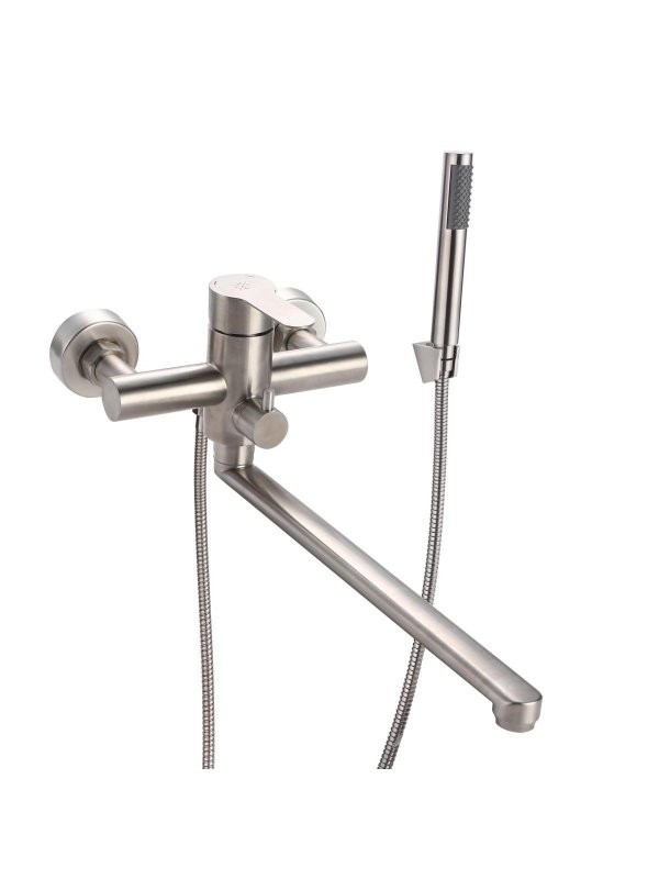 Смеситель с длинным изливом для ванны РМС SUS124-006EP