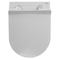 Унитаз подвесной Azario Grado 490х370х360 безободковый с быстросъемным сиденьем микролифт (AZ-0046 -N)