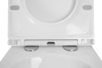 Унитаз подвесной Azario Grado 490х370х360 безободковый с быстросъемным сиденьем микролифт (AZ-0046 -N)