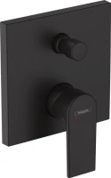 Встраиваемый смеситель для душа и ванны Hansgrohe Vernis Shape 71468670 матовый черный Встраиваемый смеситель для душа и ванны Hansgrohe Vernis Shape 71468670 матовый черный