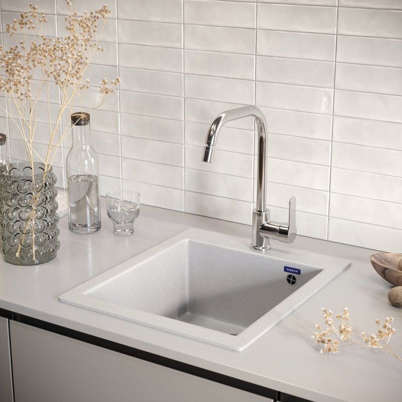 Мойка кухонная Ulgran U-404 -310 серая