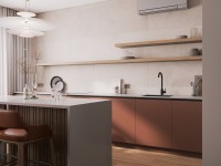 Смеситель для кухни Cersanit Комо (Como) 68243 матовый черный