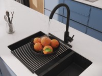 Смеситель для кухни Cersanit Комо (Como) 68243 матовый черный
