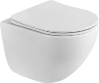 Унитаз подвесной BelBagno Libero BB11051CH-TOR/SC безободковый Унитаз подвесной BelBagno Libero BB11051CH-TOR/SC безободковый