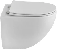 Унитаз подвесной BelBagno Libero BB11051CH-TOR/SC безободковый Унитаз подвесной BelBagno Libero BB11051CH-TOR/SC безободковый