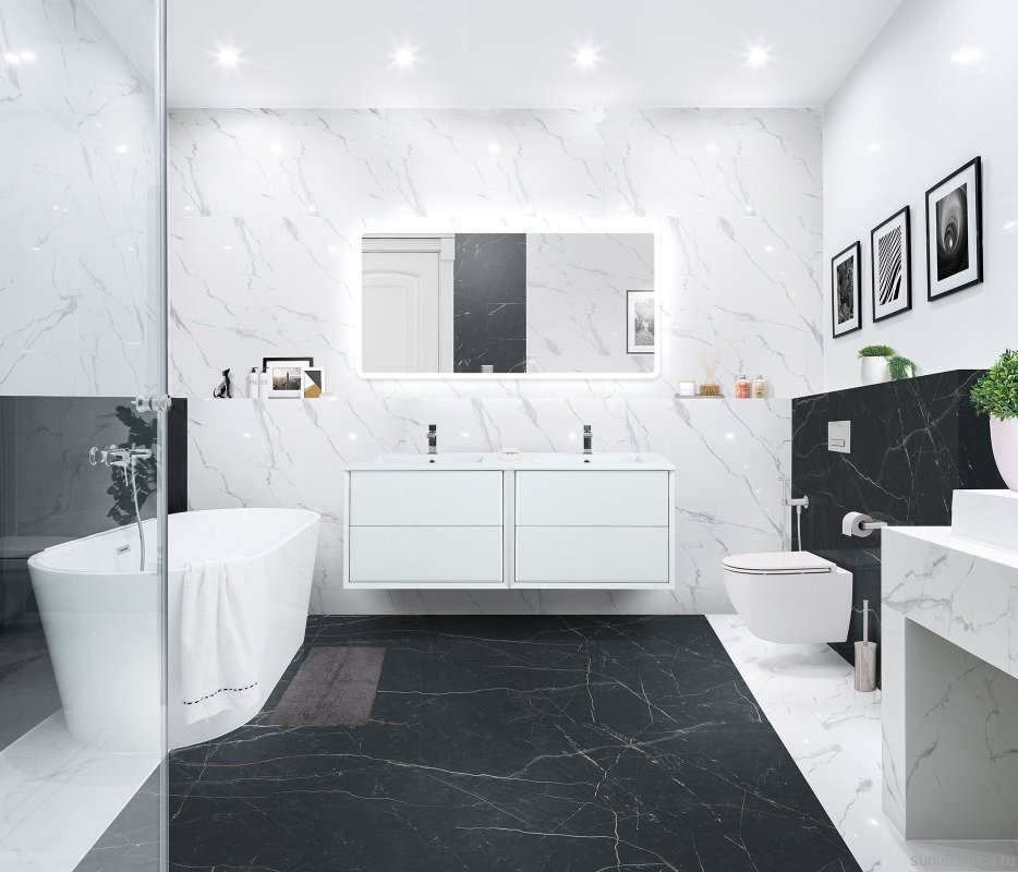 Тумба с раковиной Cezares Bellagio 140 bianco opaco