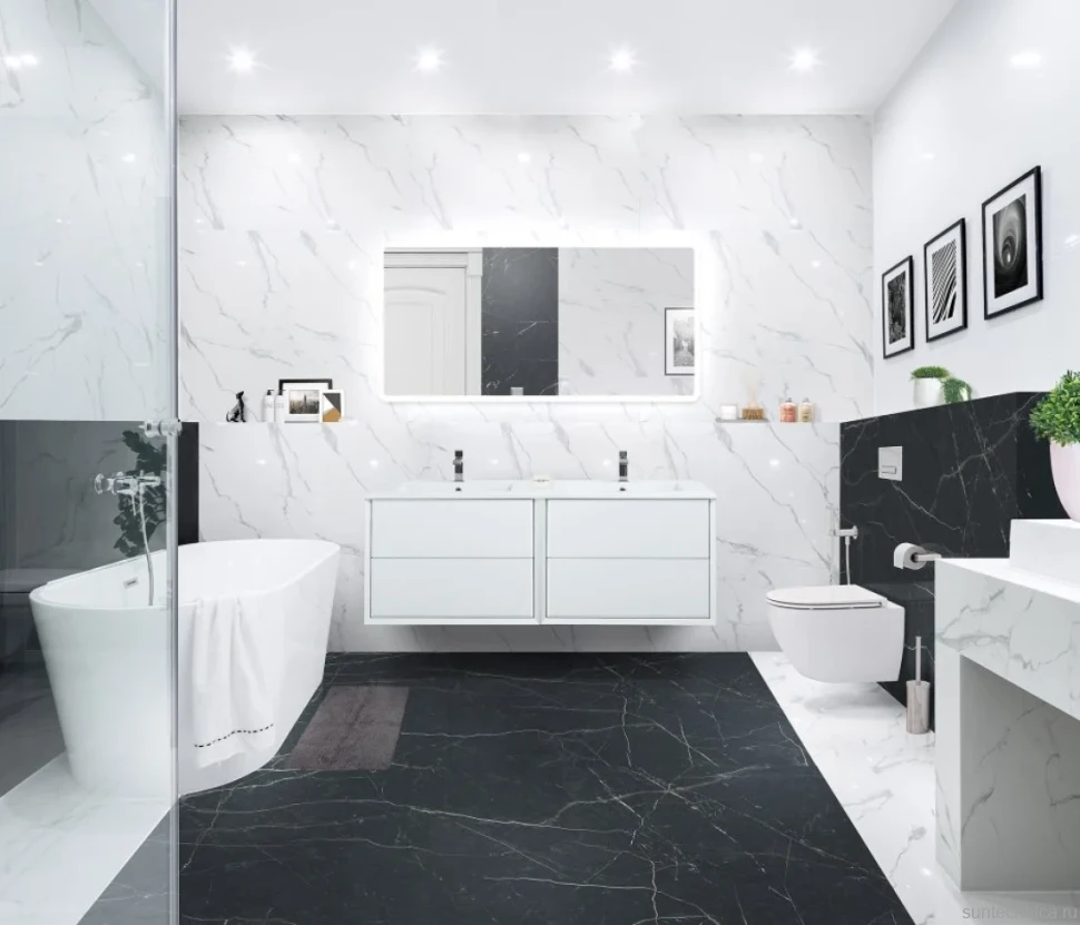 Тумба с раковиной Cezares Bellagio 140 bianco opaco