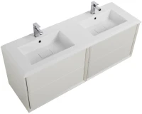 Тумба с раковиной Cezares Bellagio 140 bianco opaco